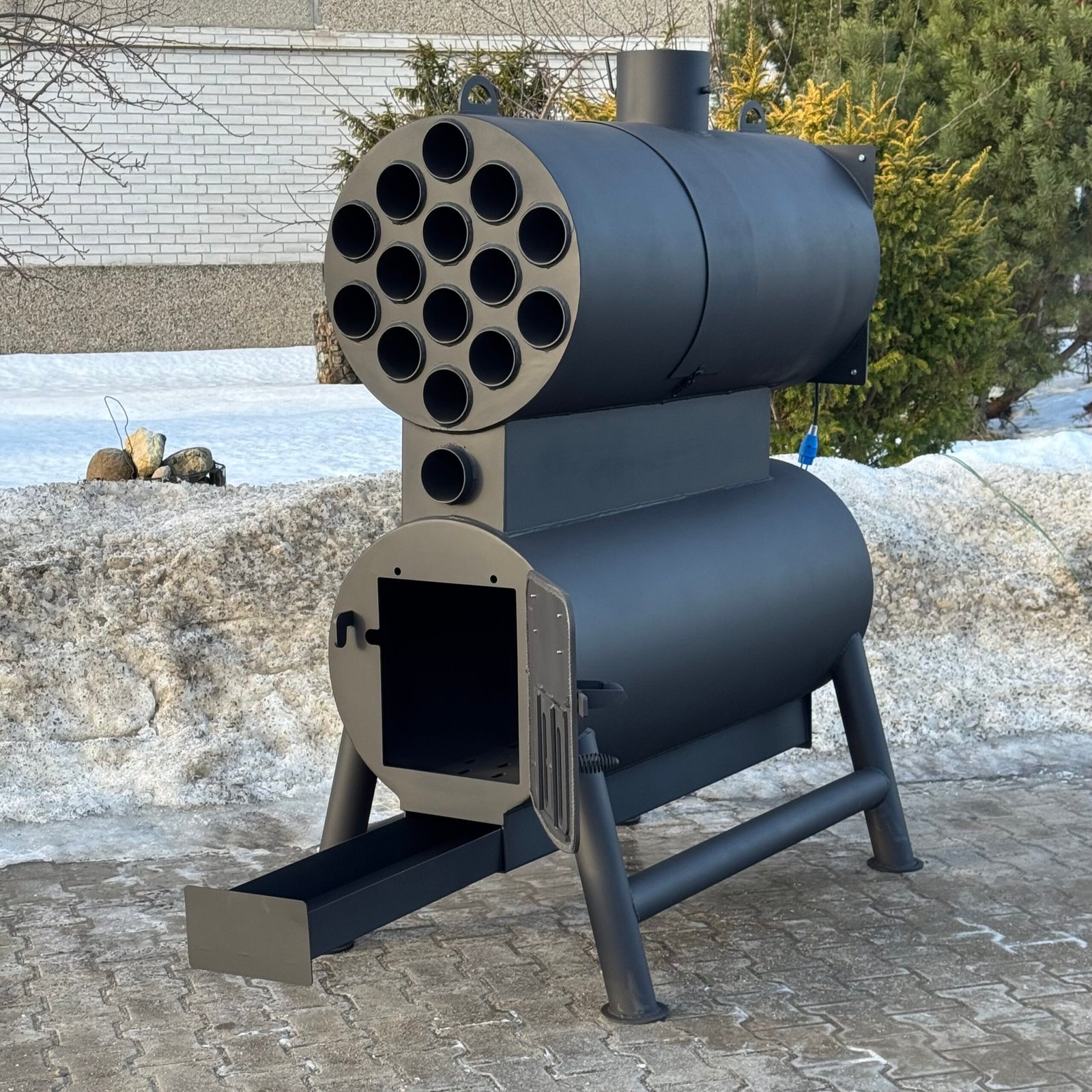 Печь «MINIGUN» – печь для отопления на твердом топливе — изображение 12