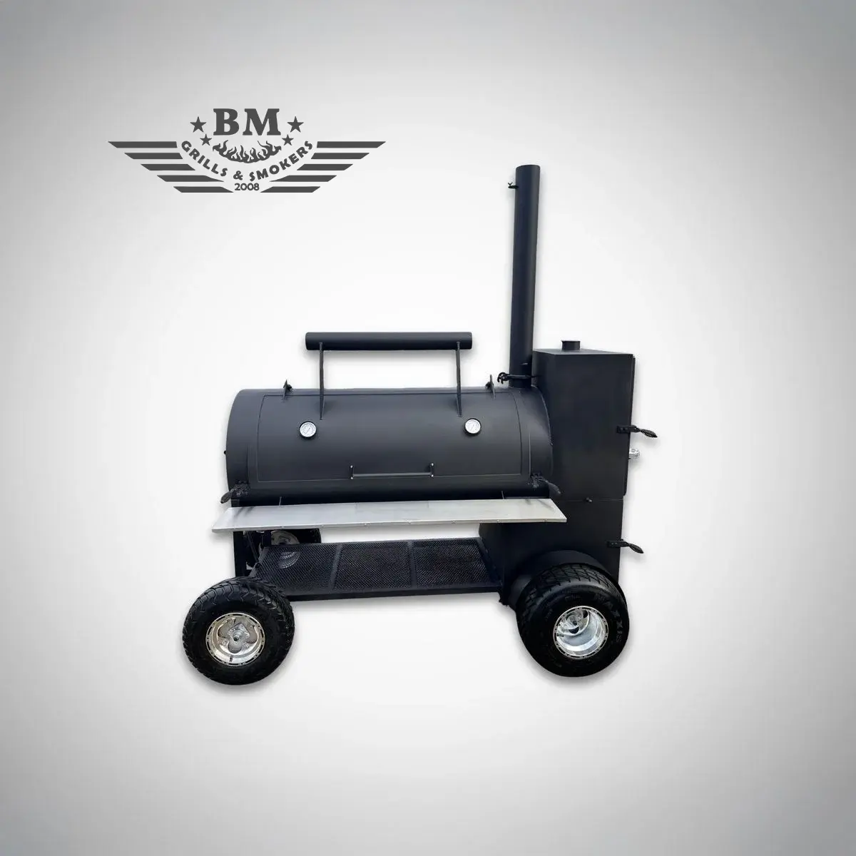 BM-PRO Plus двухкамерная офсетная коптильня XL