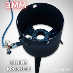 Газовая печь 3 мм для казана от 8 л до 22 л