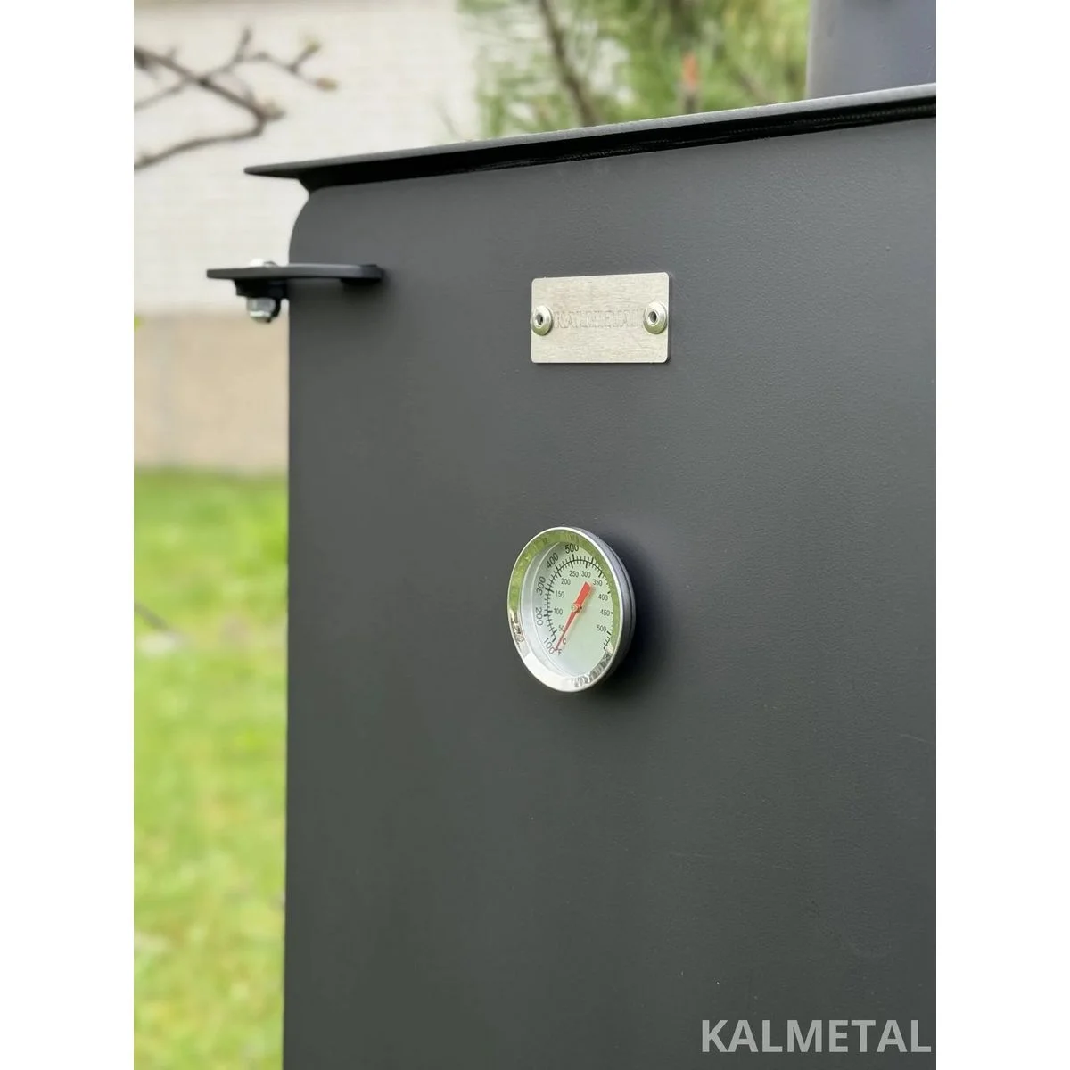 Компактная коптильня 70 л на колесиках – Изображение 10