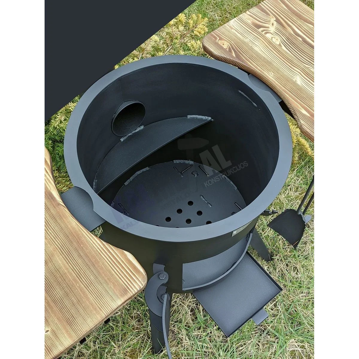 Комплект PREMIUM 12L с полками и дымоходом – Изображение 8